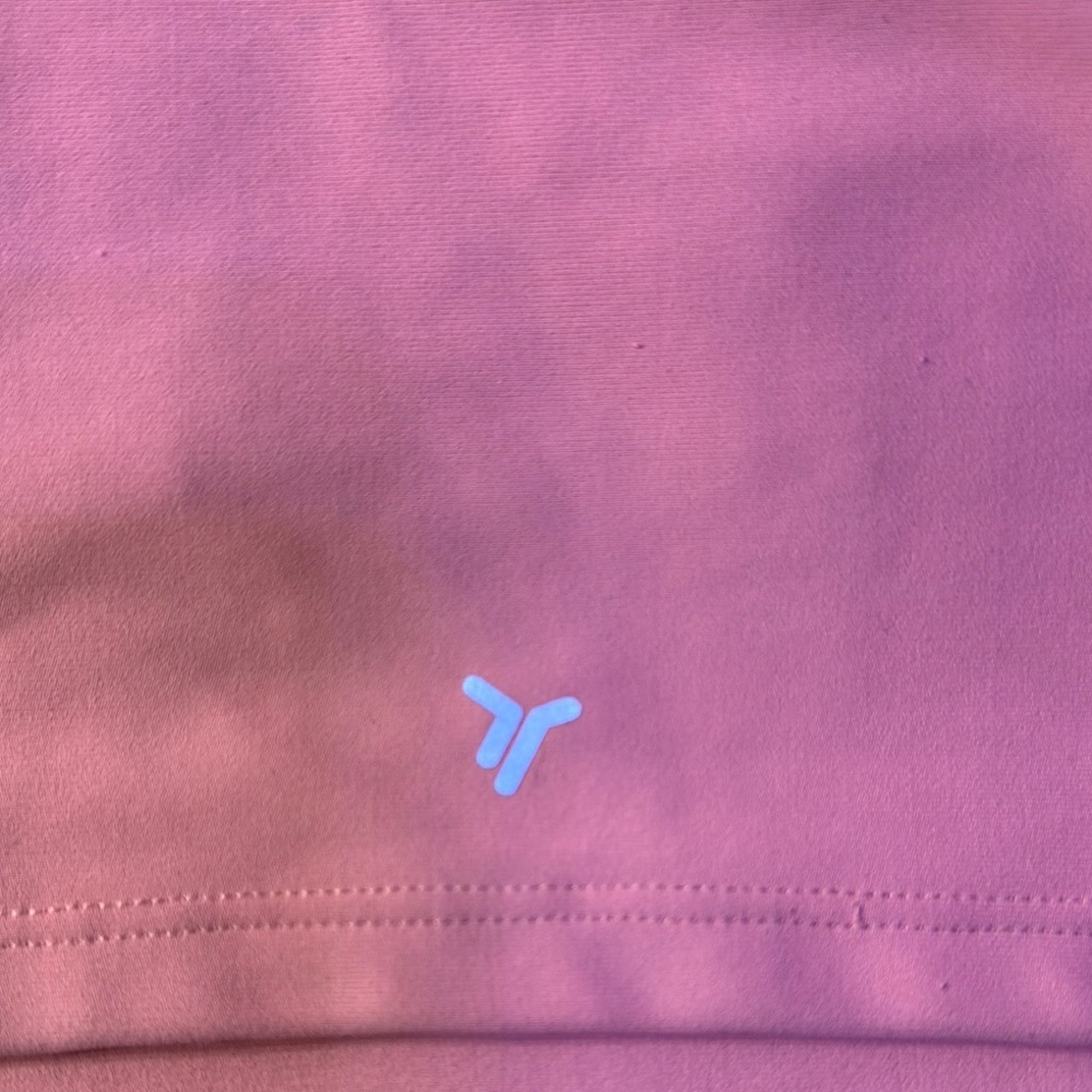Old Navy Active Powersoft Sports Bra Womens, S, Pink, Medium Impact Athletic Bra - Picture 3 of 4